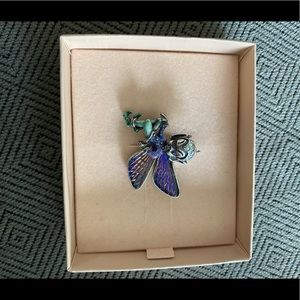 Kirks Folly Fairy nymph rhinestone pin brooch